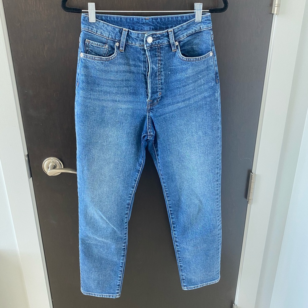 Ultra High-Waisted Mom Jeans